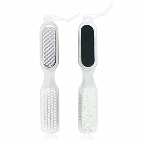 Pedicure Paddle Multi Purpose Foot Rasp and Sand Paper Foot Filer with Pumice Stone Callus Remover Exfoliate Hard and Dead Skin Foot Care Home Scrubber Tool for Men and Women (4 in 1)