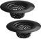 Paquete de 2 coladores para fregadero de 2.25 pulgadas / cesta de 1 pulgada, color negro, para baño, utilidad, pendiente, lavandería, caravana y lavabo, colador de drenaje para fregadero, recogedor de