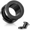 Pain-is-Art Flesh Tunnel 1,2 - 25,0 mm aus 316L Chirurgenstahl zum schrauben FARBWAHL Ohrschmuck Piercing (3,0 mm, Schwarz)