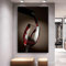 Vintage Rouge Vin Verre Affiche Toile Peinture Mur Art Vin Photos Oeuvre pour Bar Restaurant Mur Décor 80x105 cm Sans Cadre