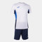 Joma Set mann Danubio II weiss marineblau königsblau