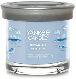 Yankee Candle Signature Scented Candle | Ocean Air Small Tumbler Candle with Double Wicks | Soy Wax Blend Long Burning Candle | Perfect Gifts for Women