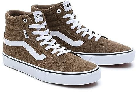 Vans Men's Filmore Hi Sneaker, Suede Dusty Olive, 6.5 UK