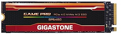 Gigastone SSD M.2 1TB NVMe PCIe Gen 4 SSD PS5. fina a 5.000 MB/s Gaming Unit獺 Stato Solido interno Upgrade PC Laptop Risposta Rapida per Gamer Rendering 3D Editing Video 4K/8K Creatori PCIe 4.0