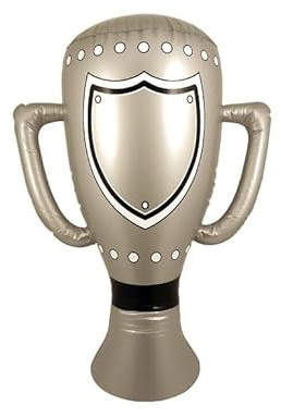 labreeze Inflatable Trophy 60cm - Giant Blow-Up Trophy Cup for Football Party Decorations, Sports Day Prizes, Pool Party Prop