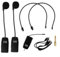 Zoegneer 2,4 G kabelloses Mikrofon-Headset, Mikrofon-Headset für Unterricht, Tourführer, Meetings, Vorträge, Karaoke (2 kabellose Mikrofone und 1 Empfänger)
