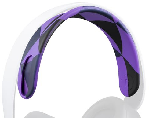 SOULWIT Kit de Coussinets Remplacement pour Le Bandeau pour Sony PlayStation 5 Pulse PS5 3D sans Fil Casques, Couverture Supérieure du Headband de Casque, Pièce de Réparation, Installation Facile DIY