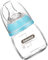 1Stk Nuckelflasche -Stillflasche Mama Flaschen neugeboren Babyflasche mit Griff milch flasche milchkocher trinkflaschr Säuglingsflasche für Babymilchflasche Glas Blue ULDIGI