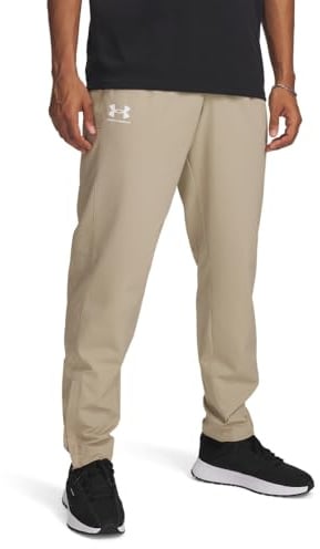 Under Armour Rival Woven Windbreaker Hose für Herren, (299) City Khaki/Schwarz/Schwarz, XX-Large Hoch