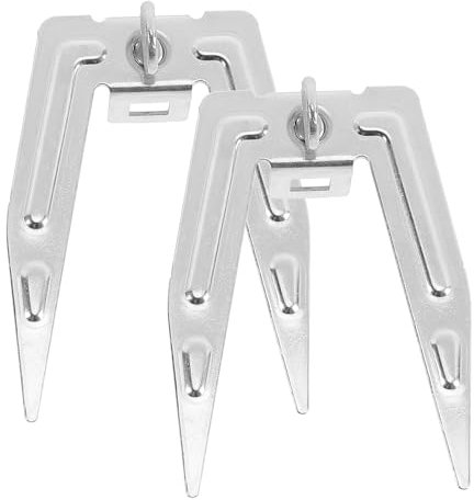 OFFSCH 2 Pezzi Di Pollo Arrosto String Grill Forchette Girarrosto Forchette Per Pollo o Friggitrice Ad Aria Forchetta Di Ricambio Barbecue o Griglia Giro