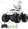 HSEAMALL Cybertruck RC Car,1:16 Cybertruck Remote Control Car Monster Truck 2.4GHz Amphibious Remote Control Toy 4WD All-Terrain Electric RC Truck Off-Road Waterproof Pickup Vehicle Age 3+ with Water Squirt