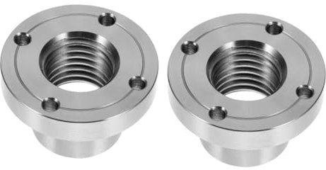 jojofuny 2stücke Wood Lathe Faceplate Adapter Für Holzverarbeitung Vielseitig Einsetzbarer -drehbankaufsatz Kompatibel Mit Verschiedenen -drehmaschinen Für Und Hobbyisten