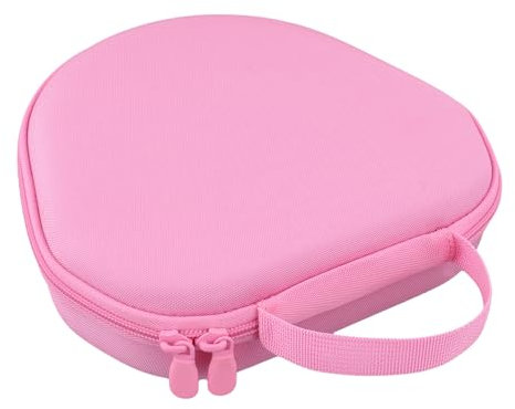 Khanka per Apple AirPods Max Cuffie Over-Ear senza fili Custodia rigida per il trasporto, solo custodia (Rosa)