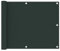 AJJHUUKI Parapluies et parasols de balcon en tissu Oxford pour pelouse et jardin - Vert foncé - 75 x 300 cm