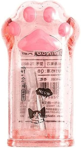 Pinker niedlicher Katzenpfoten-Bleistift, Spitzer, Kawaii-Schulbedarf, Studentenpreis, Kindergeschenk, Kawaii-Bleistiftspitzer, Katzenbedarf, Büro- und Schulbedarf