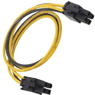 AMISENK Langes 4-Pin Stromversorgungskabel Mit Verstärkten Verbindungen Für Die Stromversorgung Von PC Leiterplatten