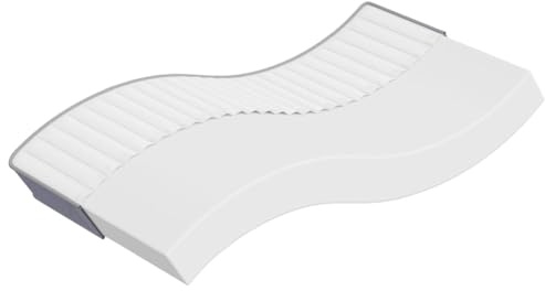 Hoopleep Mittelweiche Schaumstoffmatratze, 70x200x24 cm, Atmungsaktives Gewebe, Geräuschabsorbierend, Doppelseitig Nutzbar für Einzelbett, Komfortables Schlaferlebnis