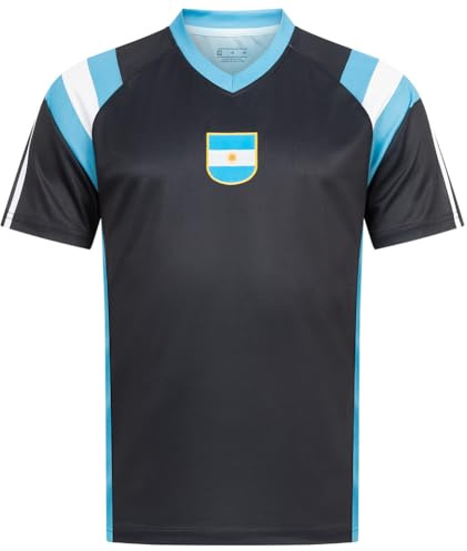 JELEX Retro History Herren Trikot | mit eingesticktem Logo & Kurzarm | Nostalgie-Design für Fußballfans | ideal für Sammler