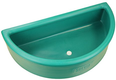 ARNDT Futtertrog Pferdetrog GREENPOWER halbrund für Pferde mit Auswurfschutz