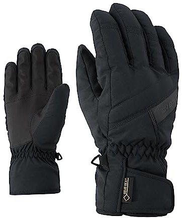 Ziener Erwachsene GAPON GTX Glove Alpine Ski-handschuhe/Wintersport | Wasserdicht, Atmungsaktiv, Black, 8,5