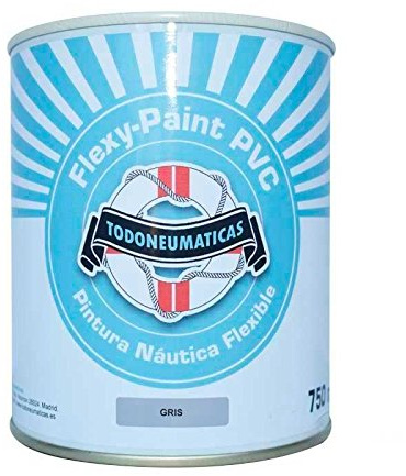 Todoneumaticas Pintura Náutica Flexible para PVC Flexy-Paint 750ml (Gris)