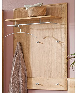 möbelando Garderobenpaneel Wandgarderobe Flurgarderobe Hängegarderobe Garderobe Nilo I