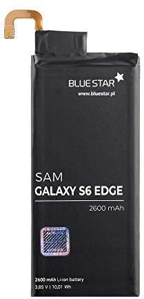 Bluestar Akku Ersatz kompatibel mit Samsung Galaxy S6 Edge G925F 2600 mAh Austausch Batterie Accu EB-BG925ABA