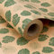 RUSPEPA Kraft Geschenkpapierrolle - Monstera Design Ideal Für Den Sommer, Urlaub Und Besondere Anlässe Geschenkpapier - 60CM X 30M