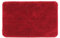 Treer Badezimmermatte Weicher Saugfähig Badezimmerteppich, Mikrofaser Beflockung Einfarbig Badematten Antirutsch Badvorleger Duschteppich Waschbar Badteppich für Badezimmer (Rot,40x60cm)