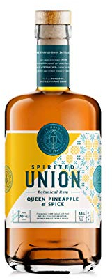 Spirited Union Queen Pineapple & Spice Botanical Rum, 70 cl