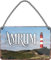 schilderkreis24 Blechschilder Kollektion 18x12cm Beliebte Urlaubsorte: (Amrum)
