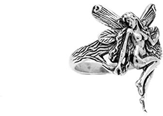 Windalf Bohemia Elben-Ring LUANA 24 mm Jugendstil Vintage Wunschring Antik Gipsy-Freundschaftsring 925 Sterlingsilber (Sterlingsilber, 60)