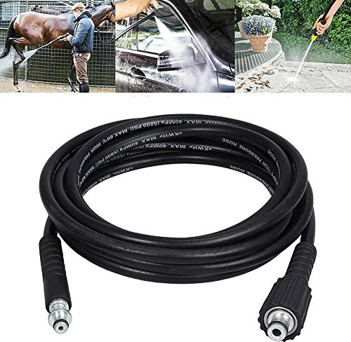 Manguera de alta presión de 5 m compatible con limpiadores Kärcher K2, K3, Conexiones Quick Connect con sistema de conexión Click Quick Connect como 2.641-721.0 con