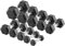 Sport-Tec Hex Kompakthantel-Set, 1-10 kg, 10 Stück