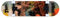 Thrill Skateboard Complete - Riot - Größe 8.00 - Komplettboard für Einsteiger und Fortgeschrittene, aus 7 Lagen Ahornholz, mit Grindmaster Achsen und Urethane Rollen, ABEC 5 Kugellager