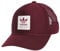 adidas Originals Dispatch Trucker 5-Panel High Crown Mesh-Back Adjustable Strapback Cap, Shadow Red/White, One Size, Rot, Einheitsgröße