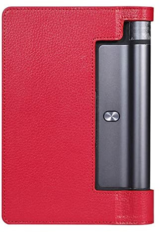 EMFYL Custodia for Lenovo Yoga Tab 3 PRO 10.1 Yt3-x90f / m, Custodia for Copertura in Pelle for Tablet for Lenovo Yoga Tab3 Yt3-x50f. più Yt-x703l. (Colore : Rosso, Dimensione : Yoga YT-X703F 10.1in)