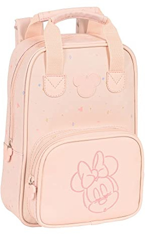 safta Unisex Kinder Artikel Kinderrucksack mit Griffen Minnie Mouse Baby (1er Pack)