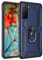 Coque pour Samsung Galaxy S21 FE 5G Housse Antichoc avec Anneau Rotatif Aimant 360 Degrés Etui Magnétique Rigide Dure Armure Bague Support Renforcée (Samsung Galaxy S21 FE 5G, Bleu)