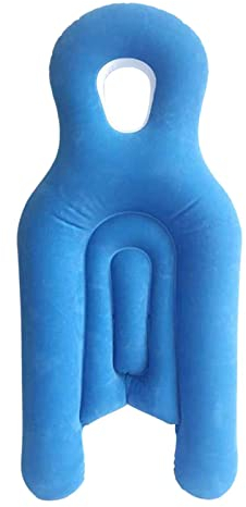 harayaa Face Down Pillow Eye Recovery Support mit Loch Schlafkissen Zum Nickerchen