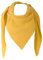 stylx XXL Tuch 23 Farben Farbwahl Halstuch Musselintuch Musselin Damen Damenhalstuch Dreieckstuch Schal Herren Männer Frauen Herrenhalstuch Dreieckig leicht (einlagig) (senfgelb)