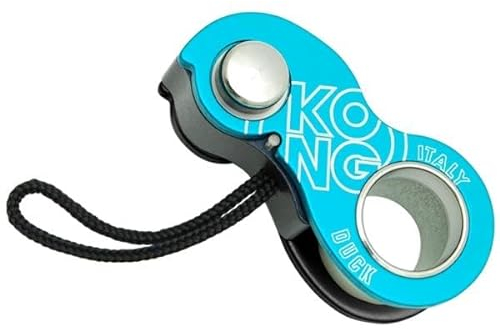 Kong Unisex – Erwachsene Duck Kompakter Mehrzweck-Blockierer, türkis