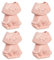 Luftbefeuchter 4-teiliges Set aus Keramik KATZE rosa zur Befestigung am Heizkörper Heizung Wasserverdunster Diffuser a1511