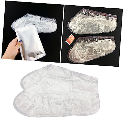 minkissy 5taschen Fußpeeling-maske Lavendelduft Sanfte Hornhautentfernung Für Weiche Füße Effektive Pflege Gegen Trockene Haut Und Fußgeruch Für Pediküre Und Fußpflege