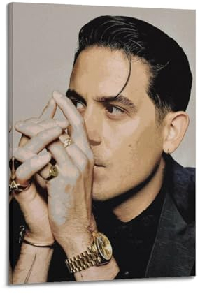 VZRSQZK Rapper G Eazy Poster, dekoratives Gemälde, Leinwand, Wandposter und Kunstdruck, moderne Familienschlafzimmer-Dekoration, Poster, 60 x 90 cm