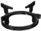Alipis 3pcs Stable Four-Foot Support Pot Stand Gas Ring Riser Pot Rack Oven Hob Trivet Milk Holder