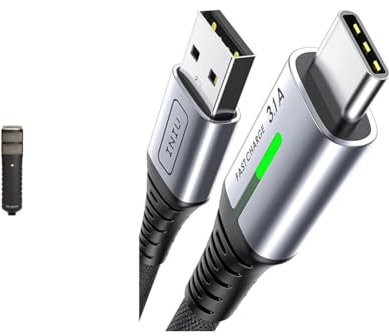 RØDE Procaster Professional Broadcast-quality Dynamic Microphone for Podcasting, Streaming, Gaming & INIU USB C Charger Cable 2m 3.1A Type C Cable Fast Charging, Braided USB A to USB-C Phone Charger