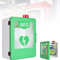 AED-Defibrillator-Aufbewahrungsschrank, Wandmontage-Aufbewahrungsbox Erste mit Alarmsystem und Doppelschaltersteuerung, Erste-Hilfe-Schrank, Trennwandposition einstellbar, Doppelschaltersteuerung