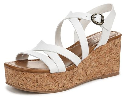 Blowfish Malibu Women's Aurora Sandal, White, 5 UK