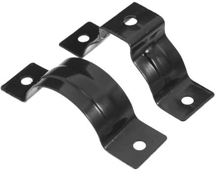 HOMSFOU 1ensemble Support De Tuyau Aluminium Collier De Serrage Rigid Pour Système Évacuation Installation Facile Et